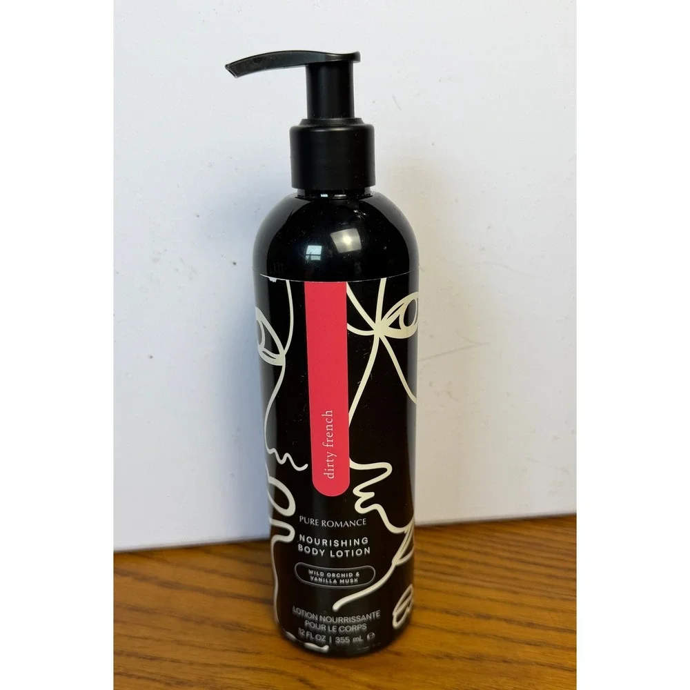 Pure Romance-Dirty French: Nourishing Body Lotion, Wild Orchid Vanilla Musk 12oz